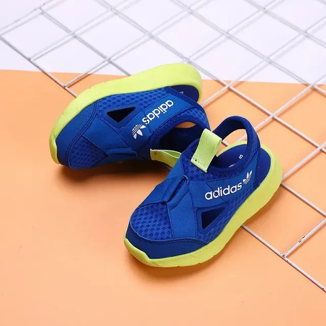 Adidas Kids Slip-On Mesh Strap Lifestyle Sneakers 16