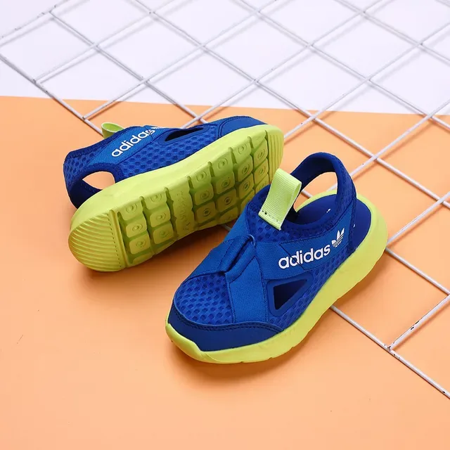 Adidas Kids Slip-On Mesh Strap Lifestyle Sneakers 17
