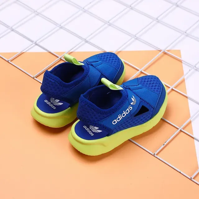 Adidas Kids Slip-On Mesh Strap Lifestyle Sneakers 18