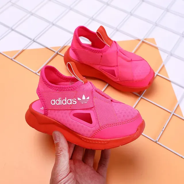 Adidas Kids Slip-On Mesh Strap Lifestyle Sneakers 20