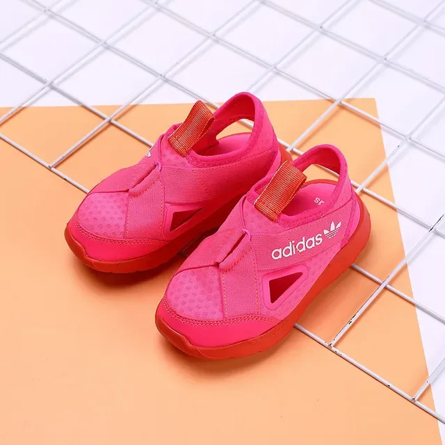 Adidas Kids Slip-On Mesh Strap Lifestyle Sneakers 22