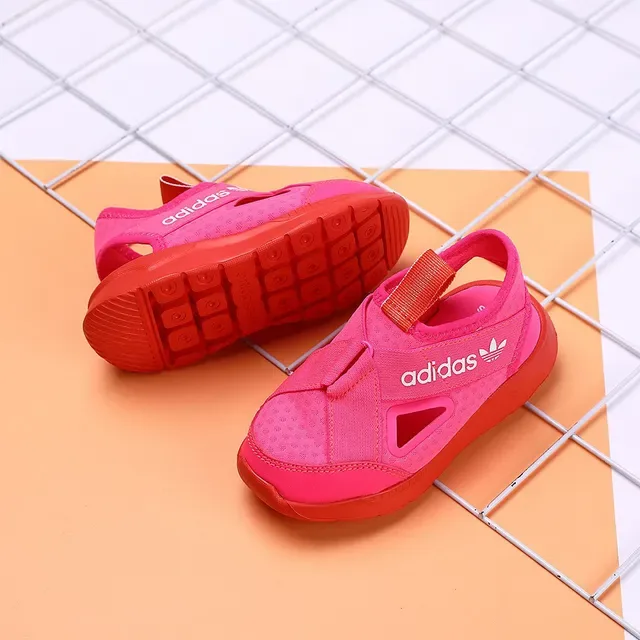 Adidas Kids Slip-On Mesh Strap Lifestyle Sneakers 23