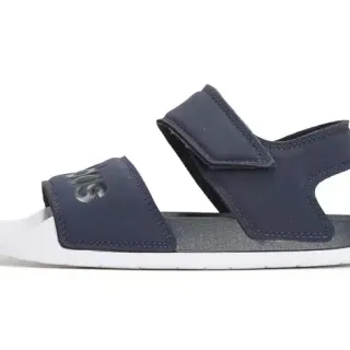 Adidas Navy White Fermeture à deux brides Velcro Semelle Moldée en EVA Sandales casuales