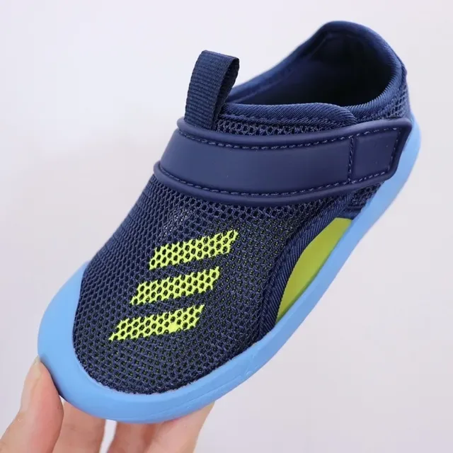 Adidas Pink and Lime Green Mesh Slip-On Lifestyle Sneakers 12