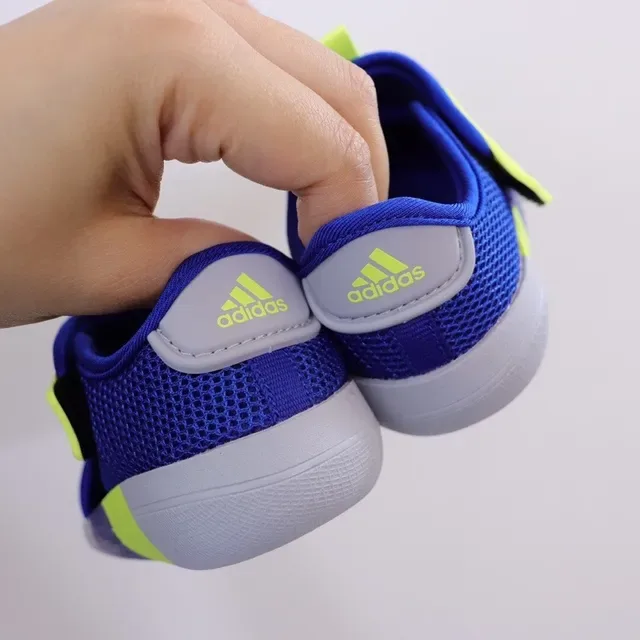 Adidas Pink and Lime Green Mesh Slip-On Lifestyle Sneakers 15