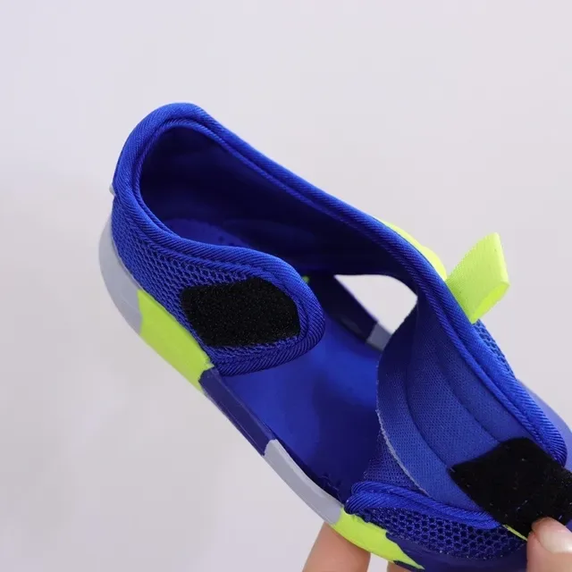Adidas Pink and Lime Green Mesh Slip-On Lifestyle Sneakers 19