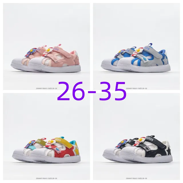Adidas Pink Multicolor Open-Toe Multi-Strap Casual Sandals 1