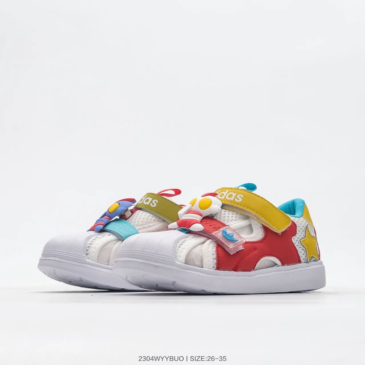 Adidas Pink Multicolor Open-Toe Multi-Strap Casual Sandals 19