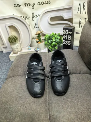 Adidas Pink White Low-Top Velcro Strap Closure Lifestyle Sneakers 20