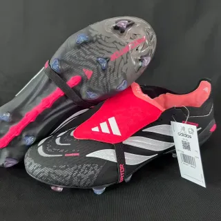 Adidas Predator Manostrike Black Pink Firm-Ground Soccer Shoes