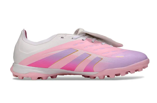 Adidas Predator Chaussures de football dégradé rose lavande Turf 2