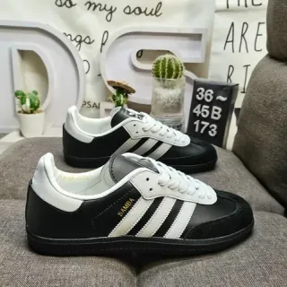 Adidas Samba Black and White Lifestyle Sneakers