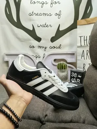 Adidas Samba Noir et Blanc Chaussures Lifestyle 5