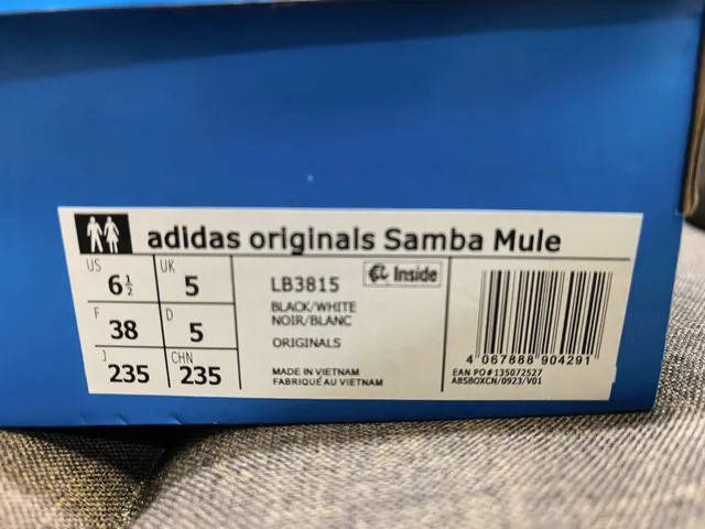 Adidas Samba Black and White Lifestyle Sneakers 2