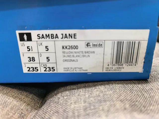Adidas Samba Black Silver Lifestyle Sneakers 22