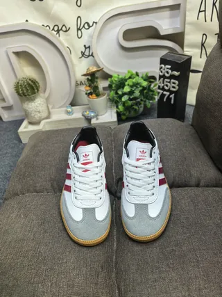 Adidas Samba Coca-Cola White Maroon Lifestyle Sneakers 10