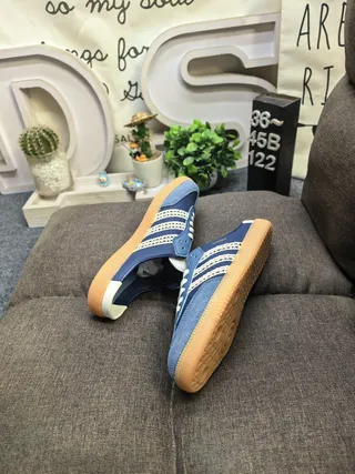 Adidas Samba Off-White Brown Gum Loafers 6