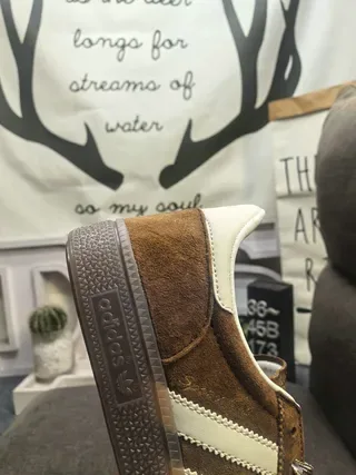 Adidas Samba OG Brown and Cream Lifestyle Sneakers 3