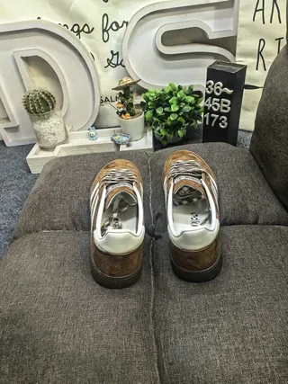 Adidas Samba OG Brown and Cream Lifestyle Sneakers 8