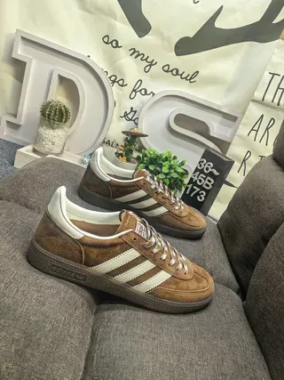 Adidas Samba OG Brown and Cream Lifestyle Sneakers 9