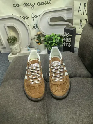 Adidas Samba OG Brown and Cream Lifestyle Sneakers 10