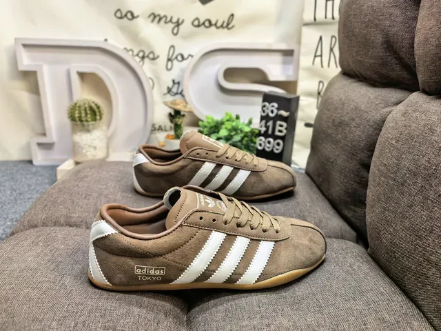 Adidas Samba Tokyo White Black Gold Lifestyle Sneakers 11