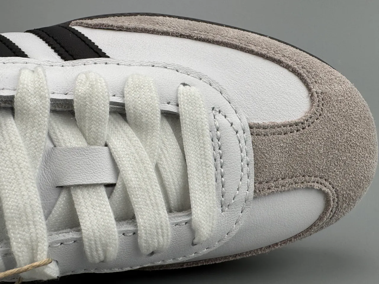 Adidas Samba White Black Beige Lifestyle Sneakers 10