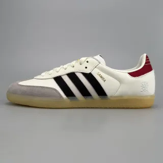 Adidas Samba White Black Gray Maroon Lifestyle Sneakers