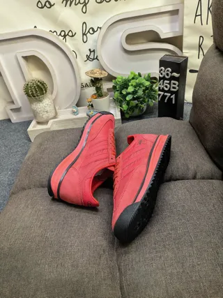 Adidas SL 72 Red Suede Lifestyle Sneakers 6