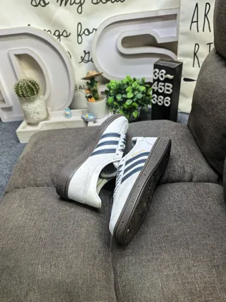 Adidas Spezial Beige and Navy Lifestyle Sneakers 6