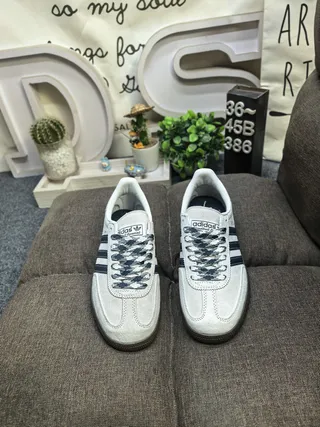Adidas Spezial Beige and Navy Lifestyle Sneakers 10