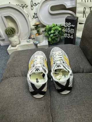 Adidas Spezial Black and Beige Lifestyle Sneakers 18
