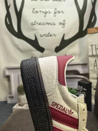 Adidas Spezial Burgundy Suede Lifestyle Sneakers 3