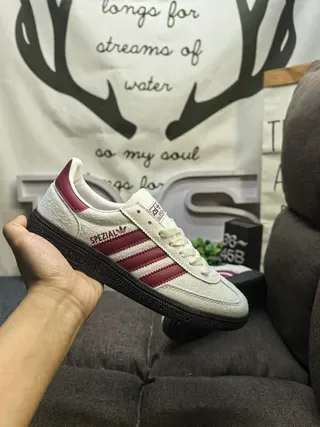 Adidas Spezial Burgundy Suede Lifestyle Sneakers 5