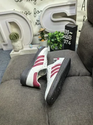 Adidas Spezial Burgundy Suede Lifestyle Sneakers 6