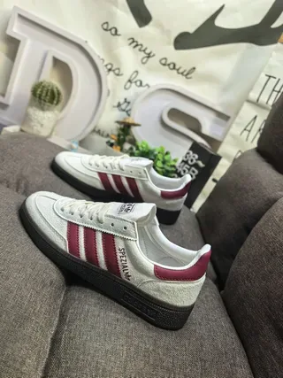 Adidas Spezial Burgundy Suede Lifestyle Sneakers 7