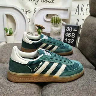 Adidas Spezial Green Corduroy Lifestyle Sneakers