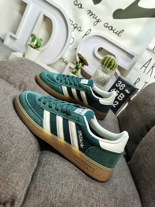 Adidas Spezial Green Corduroy Lifestyle Sneakers 7