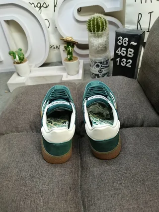 Adidas Spezial Green Corduroy Lifestyle Sneakers 8