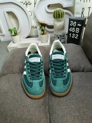 Adidas Spezial Green Corduroy Lifestyle Sneakers 10