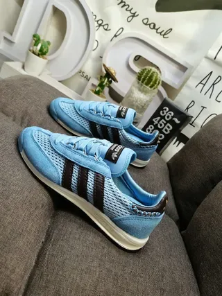 Adidas Spezial Light Blue Black Lifestyle Sneakers 7