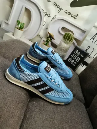 Adidas Spezial Light Blue Black Lifestyle Sneakers 9