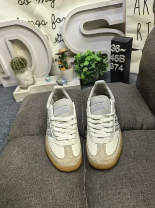 Adidas Spezial Off-White and Beige Suede Leather Lifestyle Sneakers 10