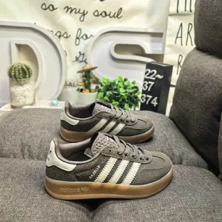 Adidas Spezial Olive and Cream Lifestyle Sneakers