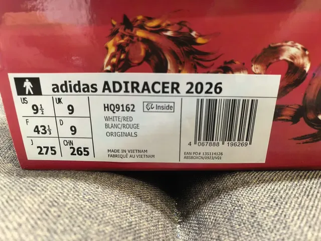 Adidas Spezial-Style Red and White Lifestyle Sneakers 2