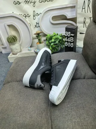 Adidas Superstar Black and Gray Lifestyle Sneakers 6