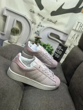 Adidas Superstar Black and Metallic Silver Lifestyle Sneakers 9