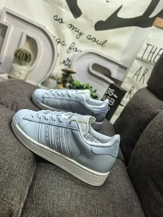 Adidas Superstar Black and Metallic Silver Lifestyle Sneakers 17