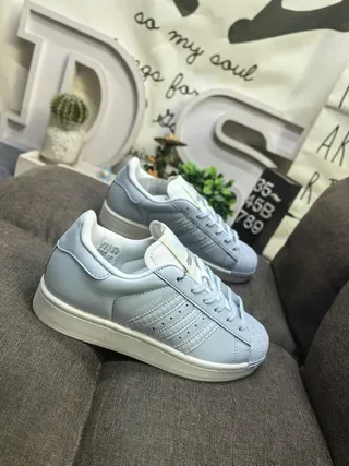 Adidas Superstar Black and Metallic Silver Lifestyle Sneakers 19