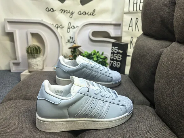 Adidas Superstar Black and Metallic Silver Lifestyle Sneakers 21